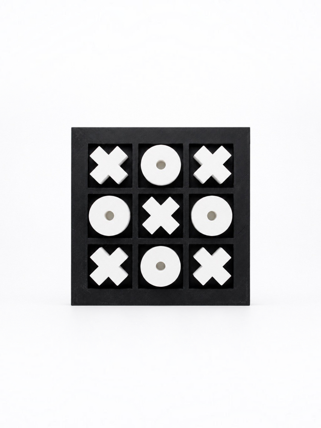 Black and White O and X 's
