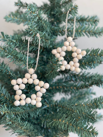christmas tree garland round bead